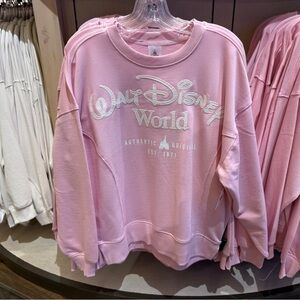 Disney pink pullover sweater WDW 2025